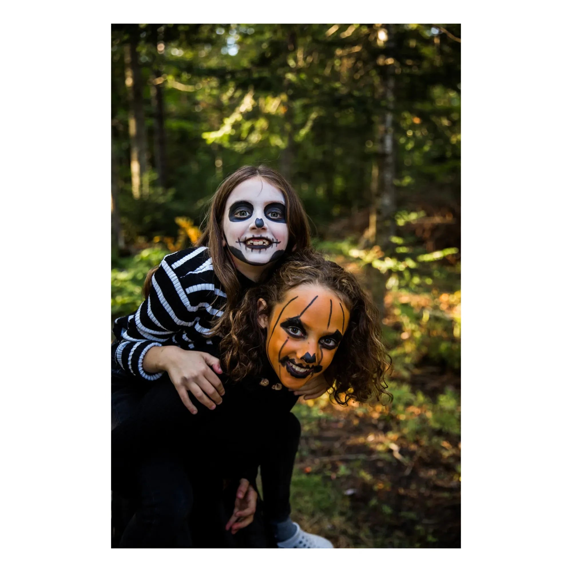 Namaki - Pumpkin & Skeleton 3-Color Eyeshadow Set | Orange