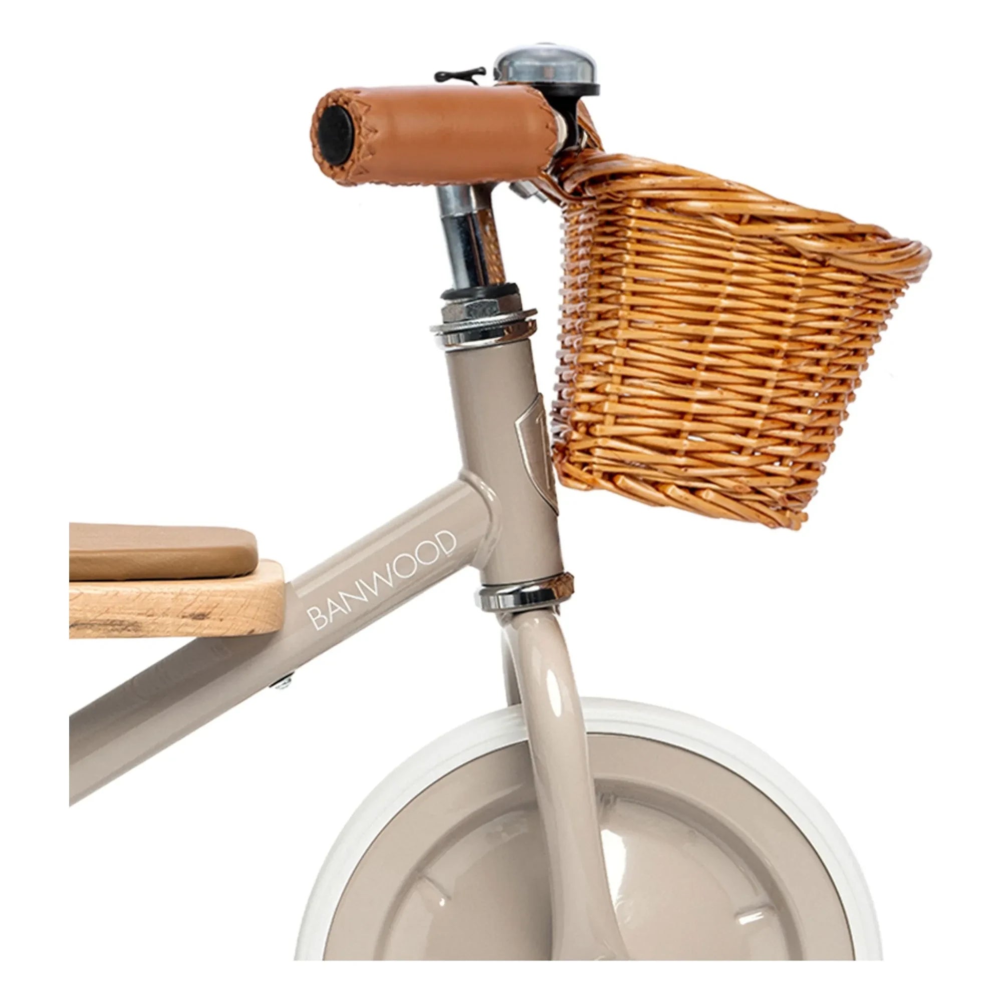 Banwood - Dreirad aus Metall und Holz | Beige