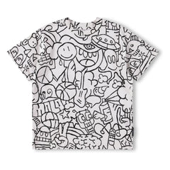 Molo - Rodney Doodles Organik pamuklu Tişört | Beyaz