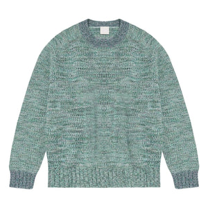FUB – Mix-Pullover | Blau-Grün