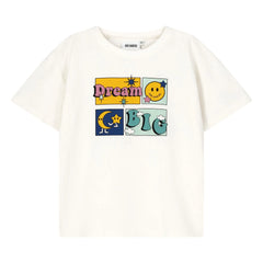 Cos I Said So - Dream Big organik pamuk T-shirt | Beyaz