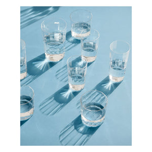 Heu - Abgeschrägte Gläser - 4er Set