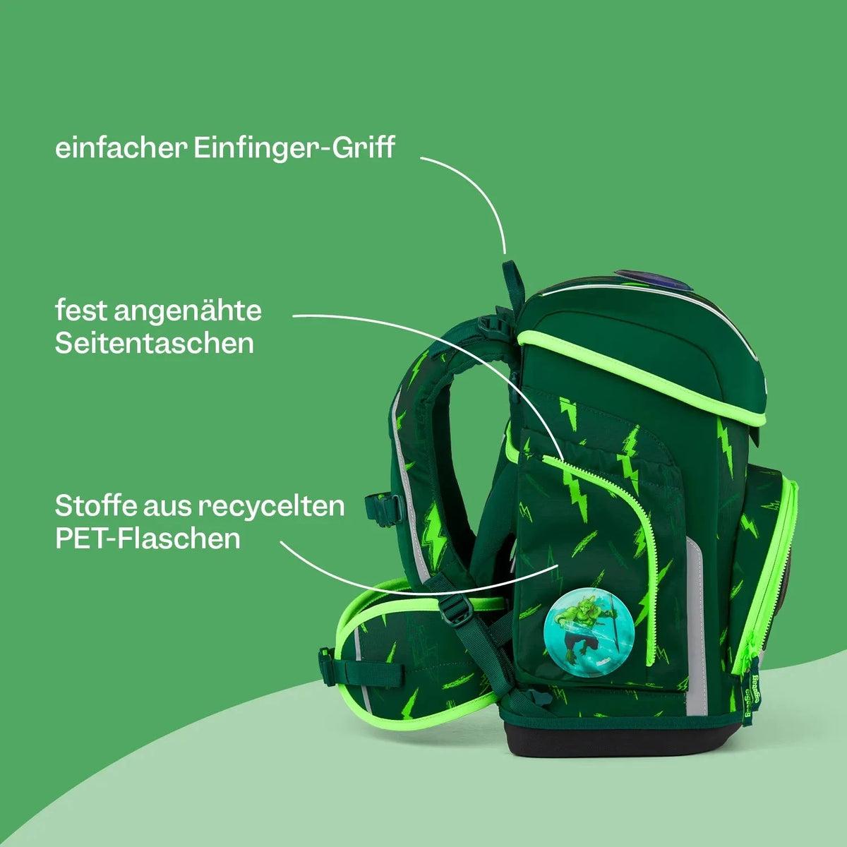 Ergobag - Cubo School Bag Set Horsedreambear