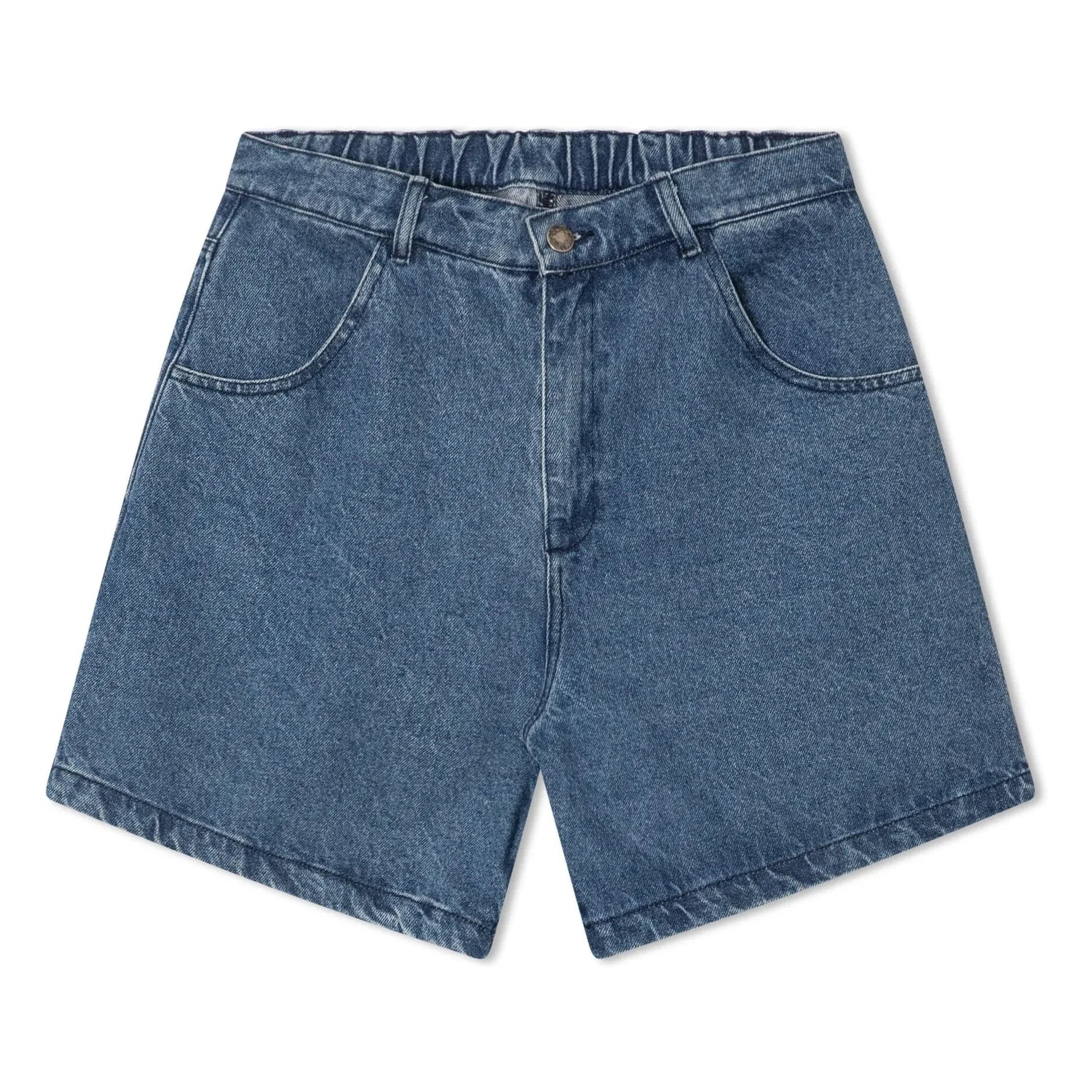 Matona - Denim Organic Cotton Shorts | Blue