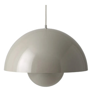 & Tradition - Flowerpot VP2 Sarkıt Lambası, Verner Panton, 1968 | Gri