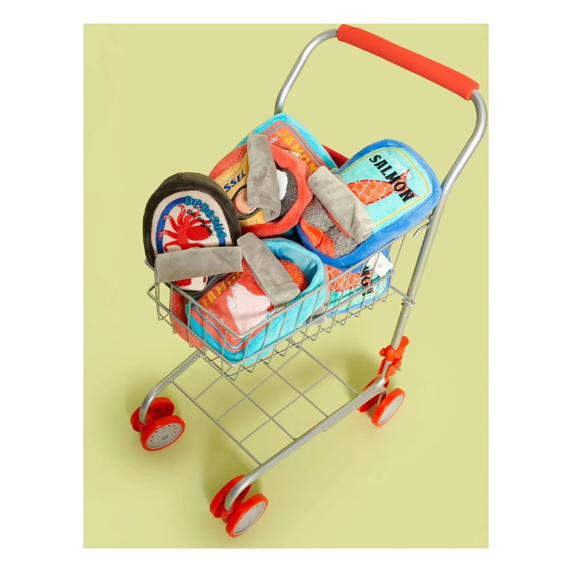 The Furry Folks - Tin Salmon Carving Toy