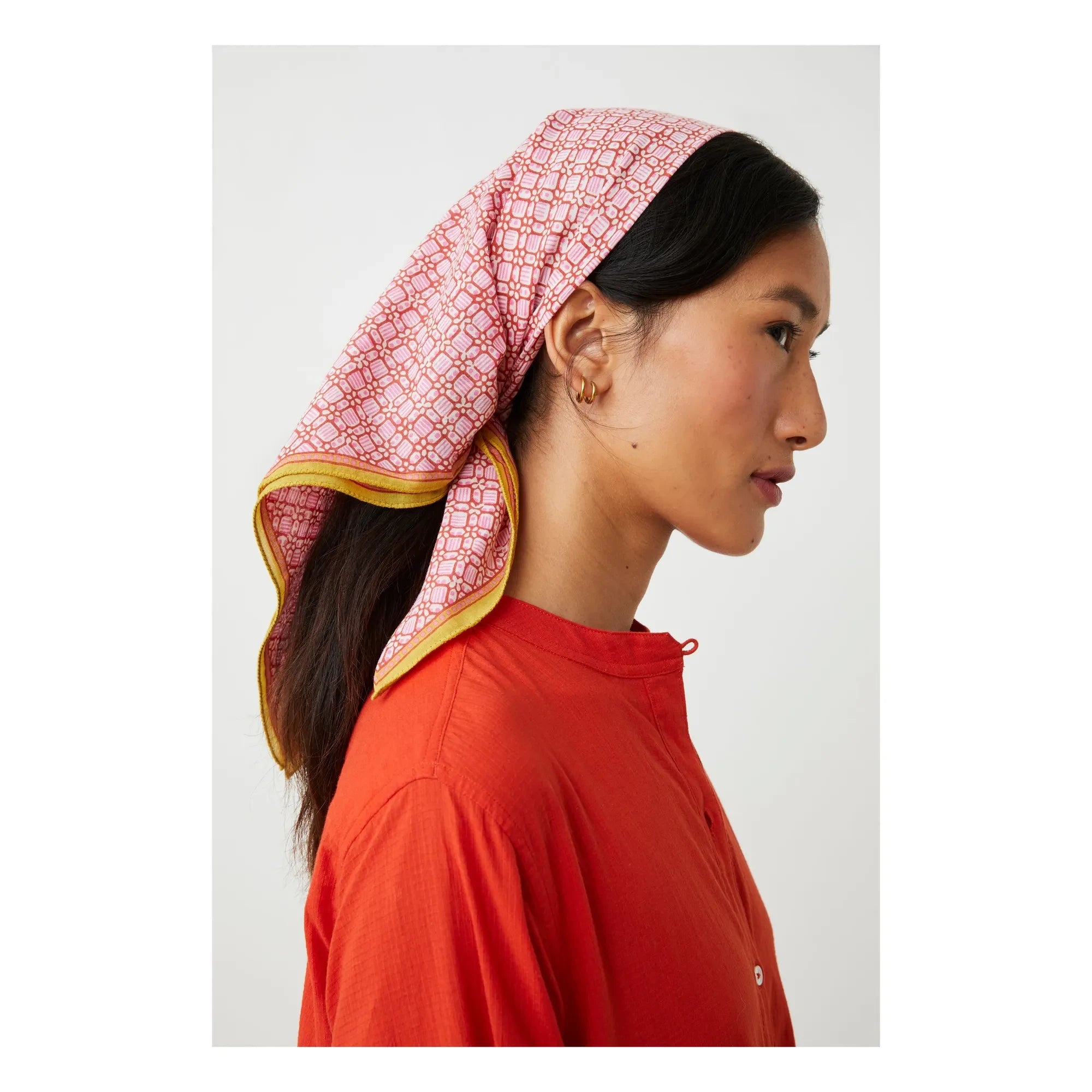 Moismont - Colette atkı N°816 Pamuk | Pembe