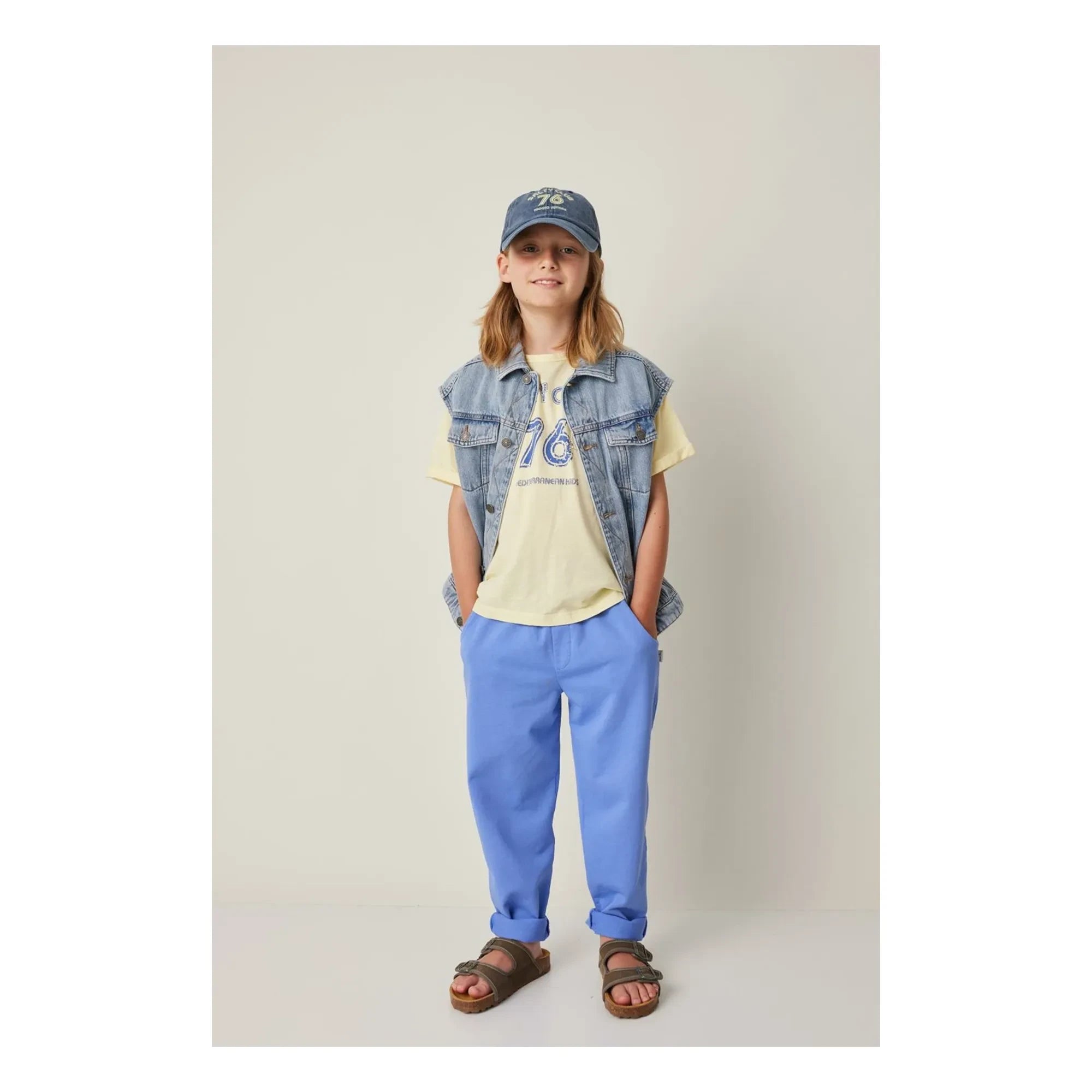 Tocoto Vintage - Jogger Fleece | Azur mavi