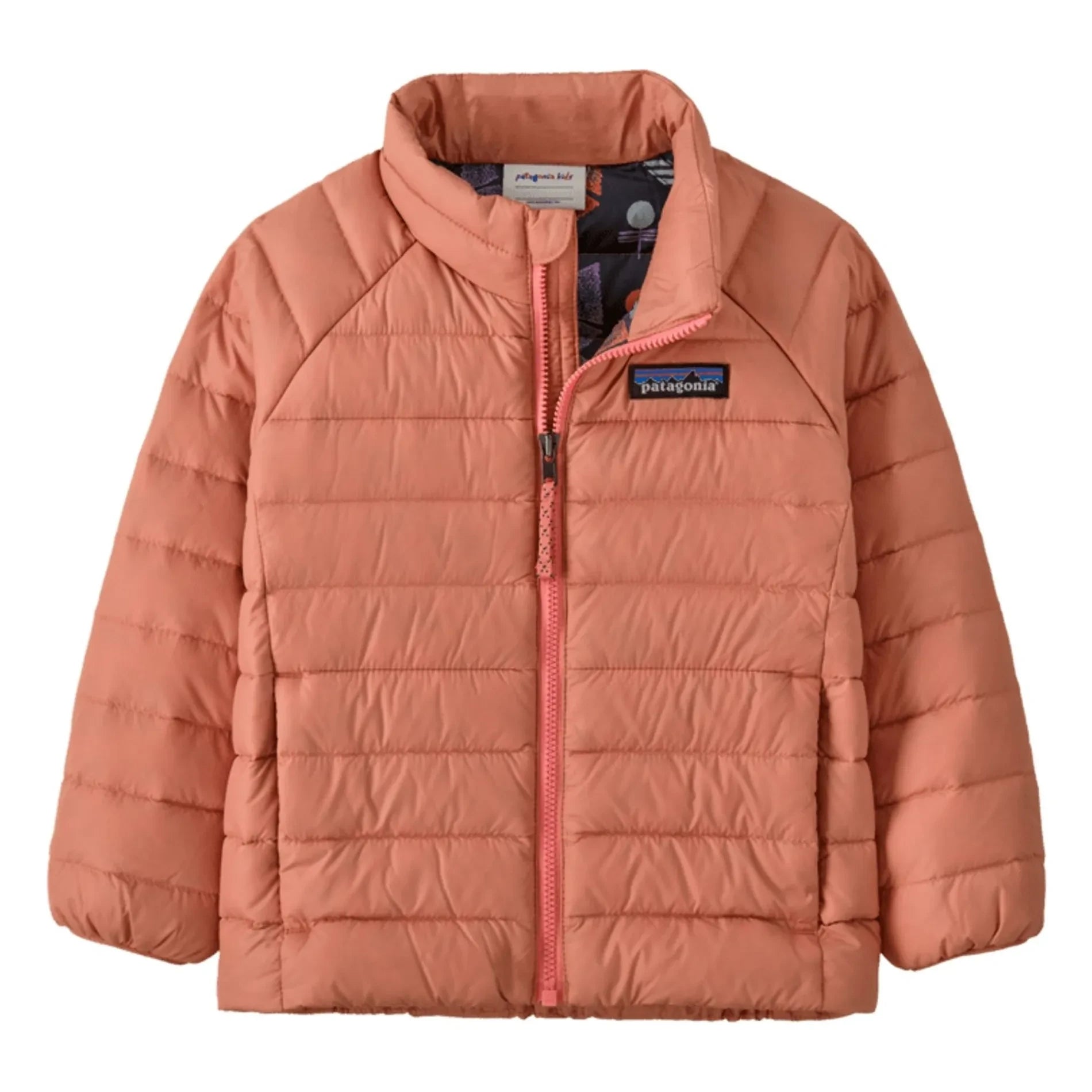 Patagonia - Geri dönüştürülmüş lifler | Mercan Renkli Kapitone Mont