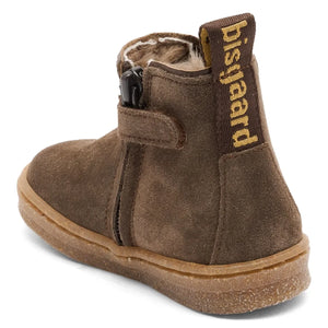 bisgaard - Phillip Lamb Suede Ankle Boots | Dark Brown