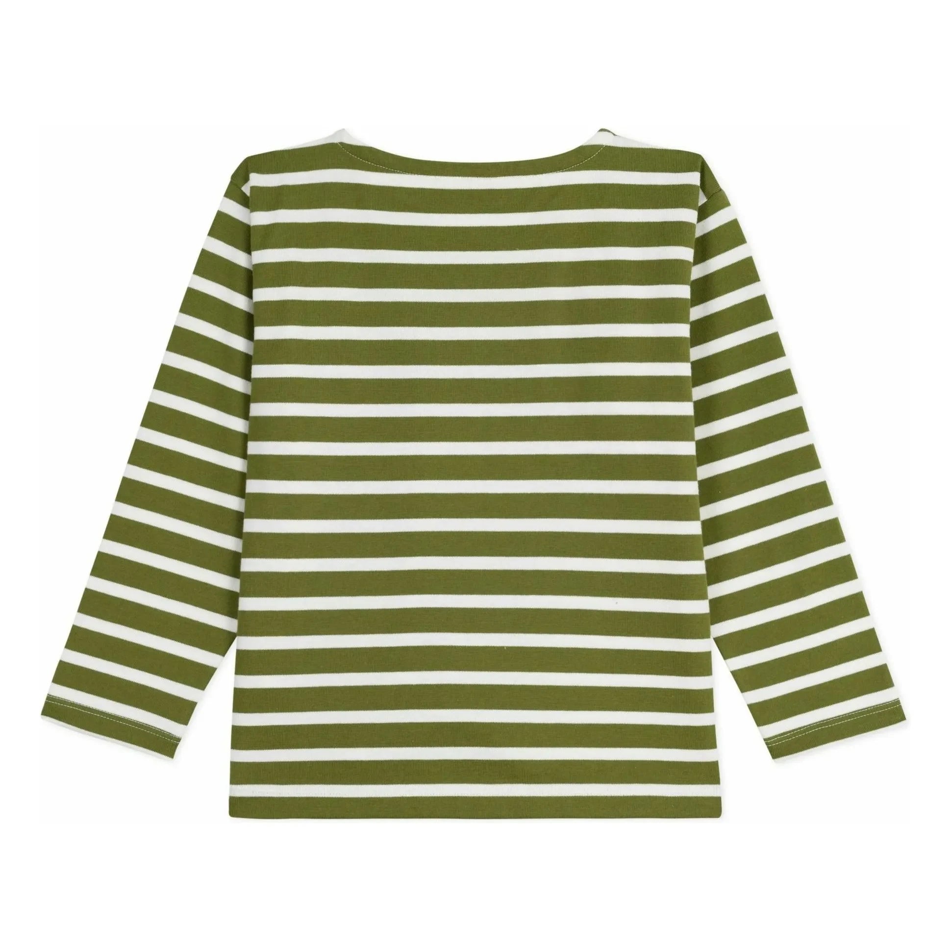 Petit Bateau - Logo Short-Sleeve Marinière Organic Cotton T-Shirt | Green