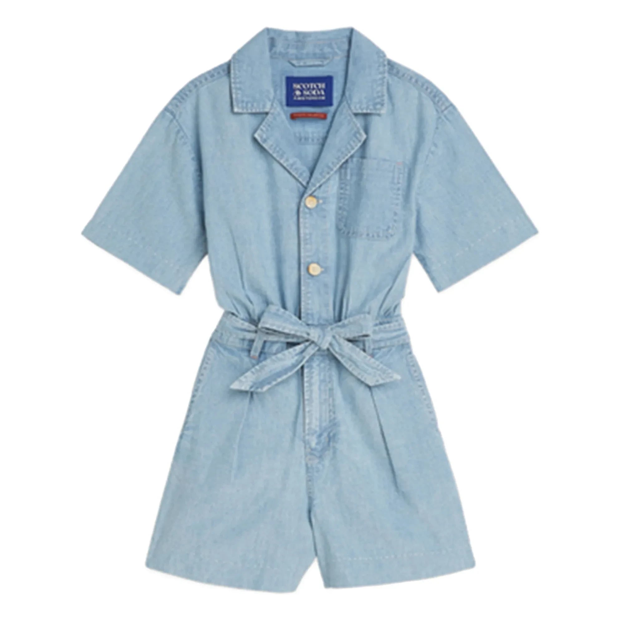 Scotch & Soda - Combishort Chambray | Açık Mavi