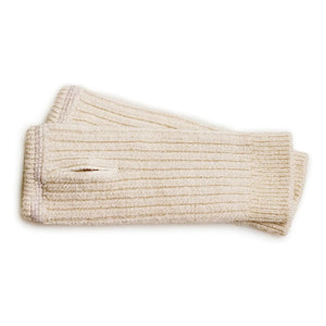 Collégien - Marie-Madeleine merino wool gloves | Off-white