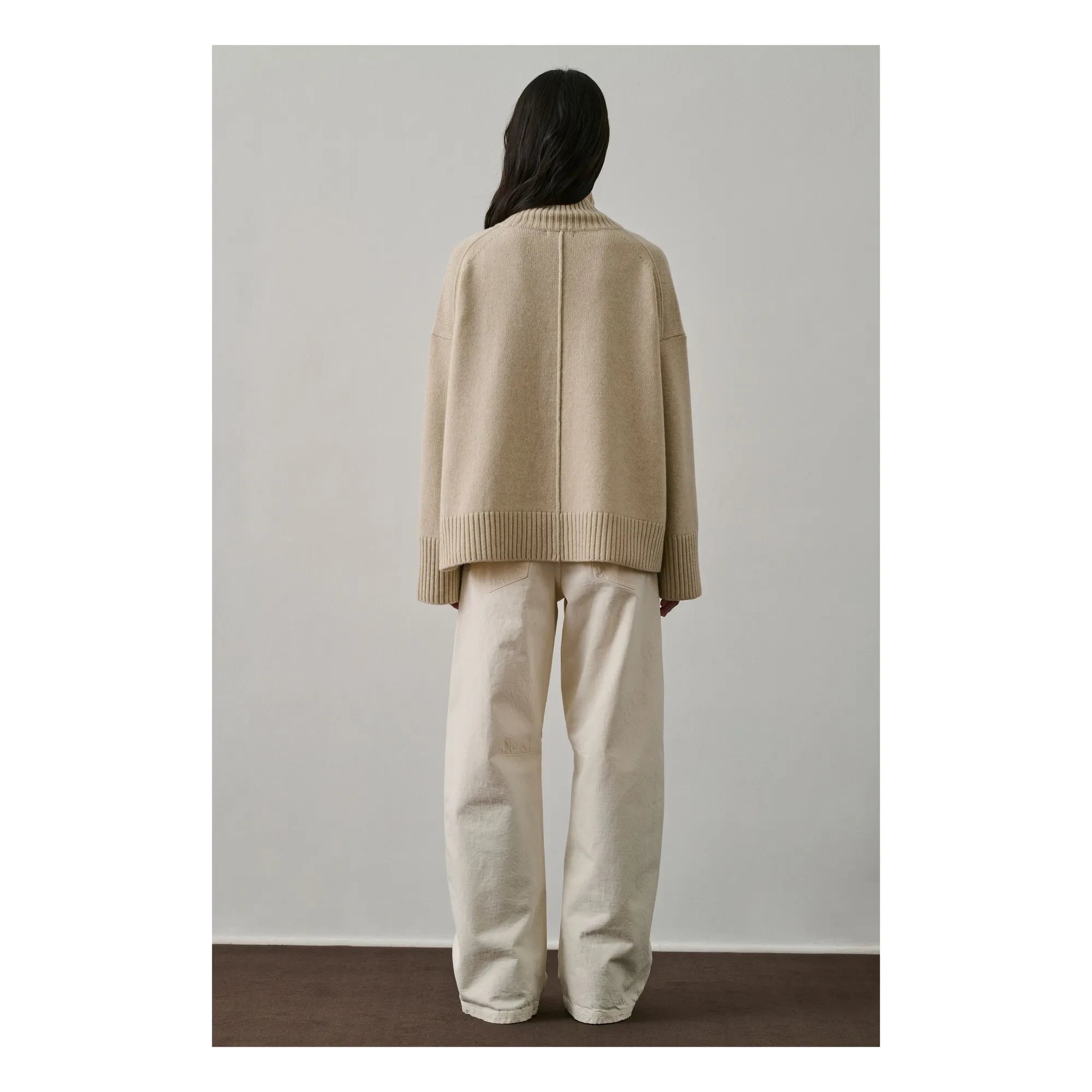 Soeur - William Merinowolle-Pullover | Heather White