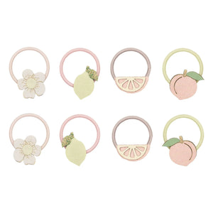 Mimi & Lula - 8-teiliges Mini-Pfirsich-Haarklammern-Set | Gelb