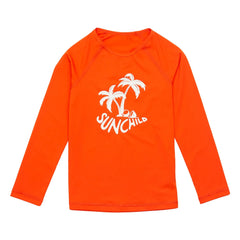 Sunchild - Saco Palmtree UV Korumalı Tişört | Turuncu