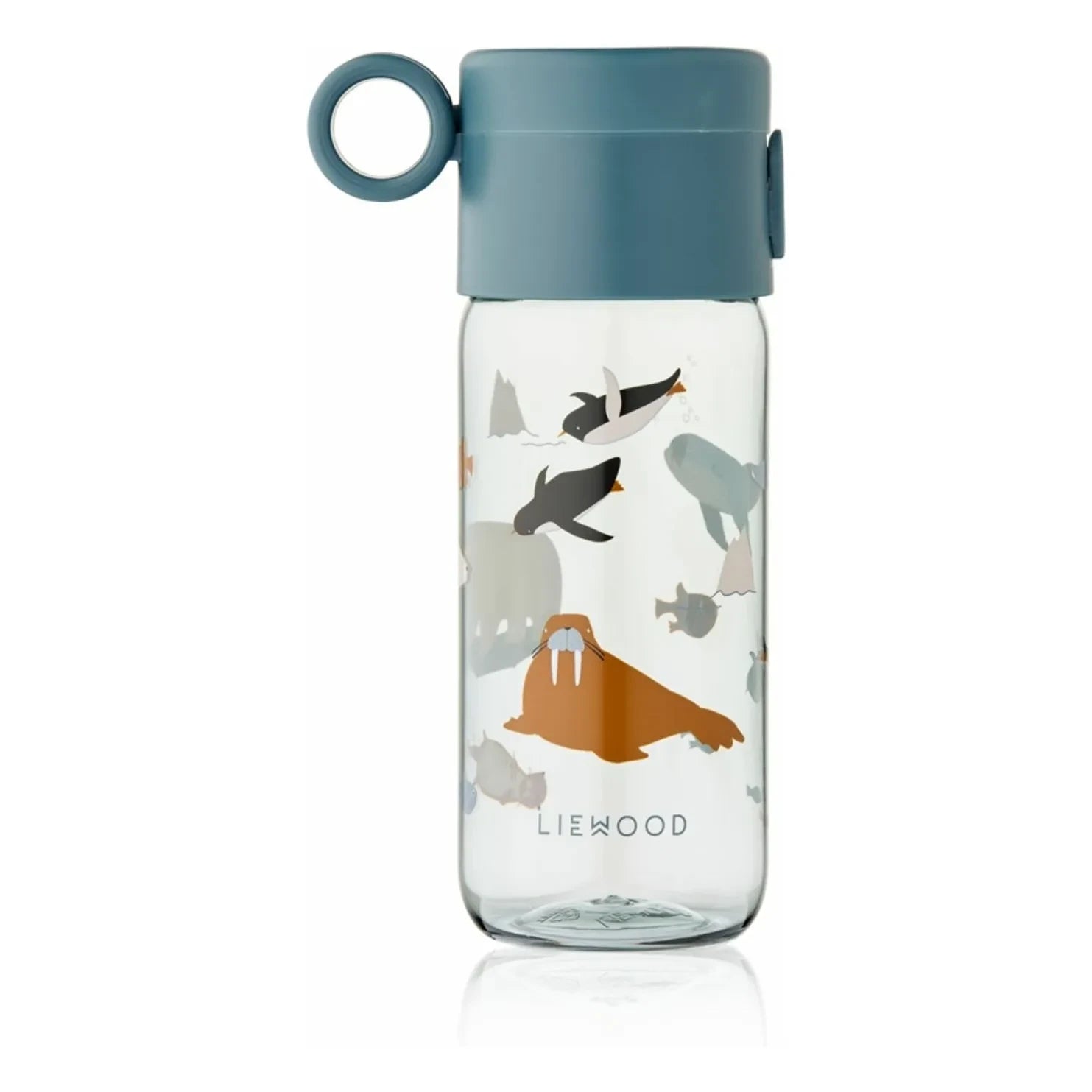 Liewood - Clemence Tritan Trinkflasche - 350 ml | Arctic Sea/Ocean view