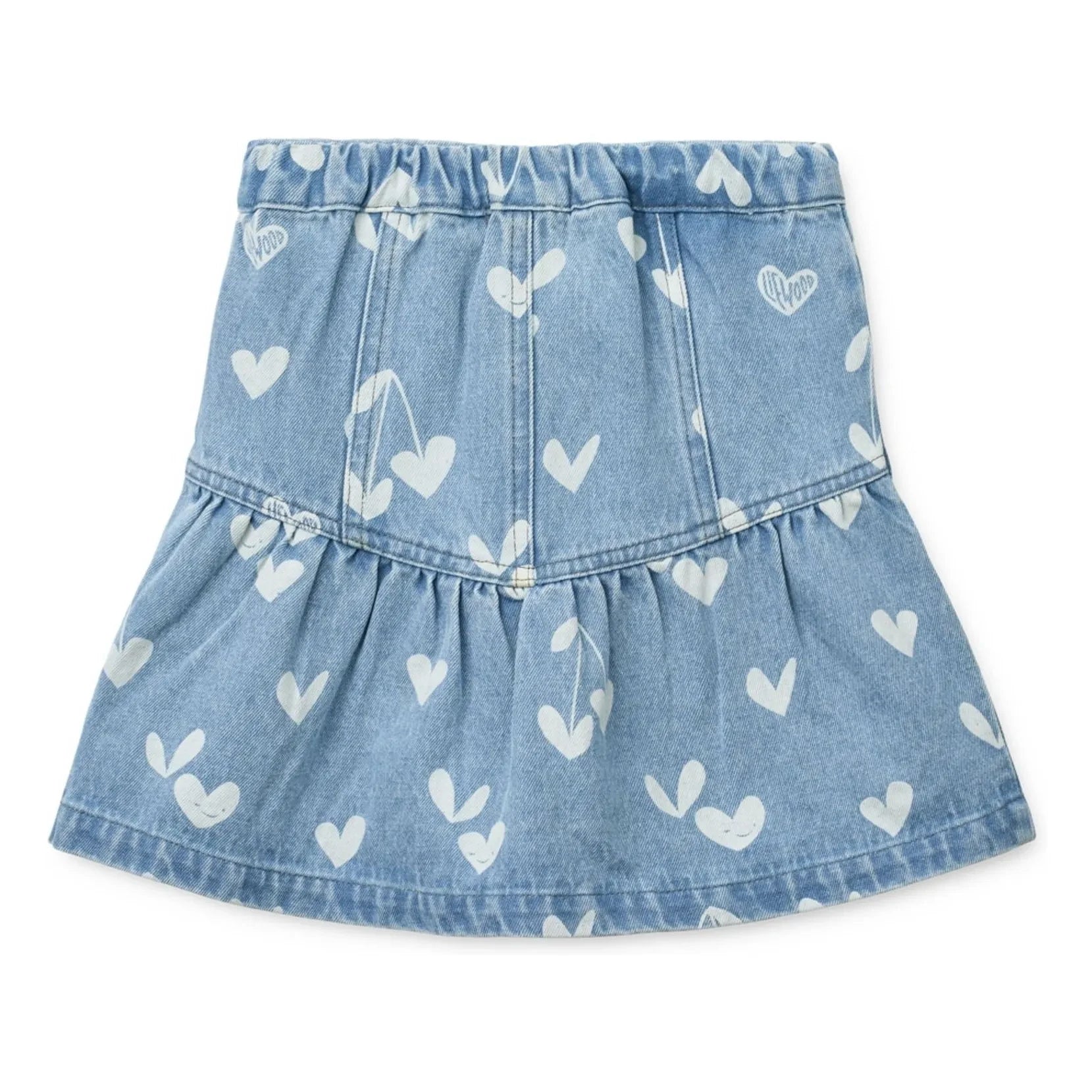 Liewood - Dayla Denim Etek Hearts | Açık Mavi