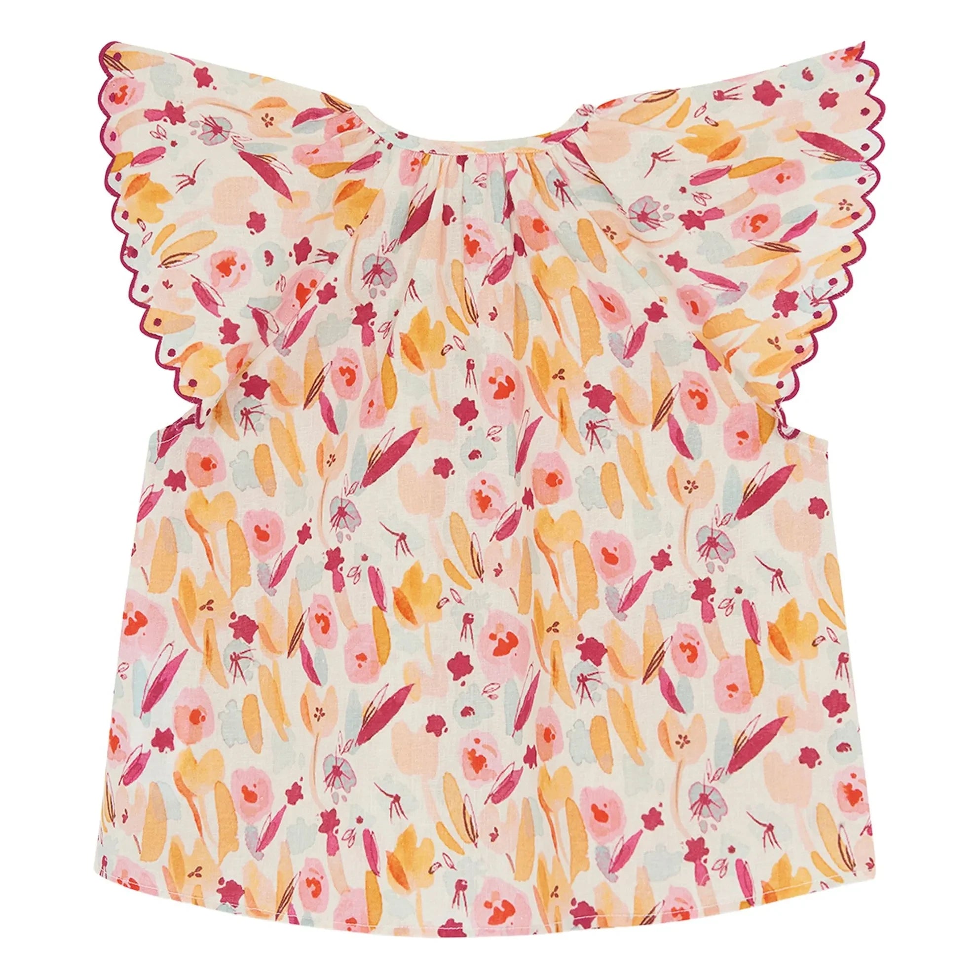 Bonton - Nuage Fleurie Bluz | Ekru