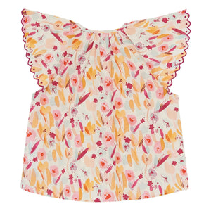 Bonton - Nuage Fleurie Bluz | Ekru