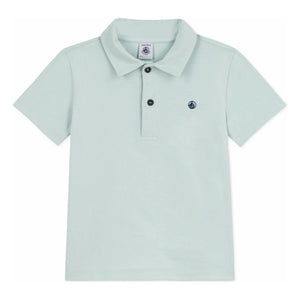 Petit Bateau - Organik pamuklu polo tişört | Turkuaz