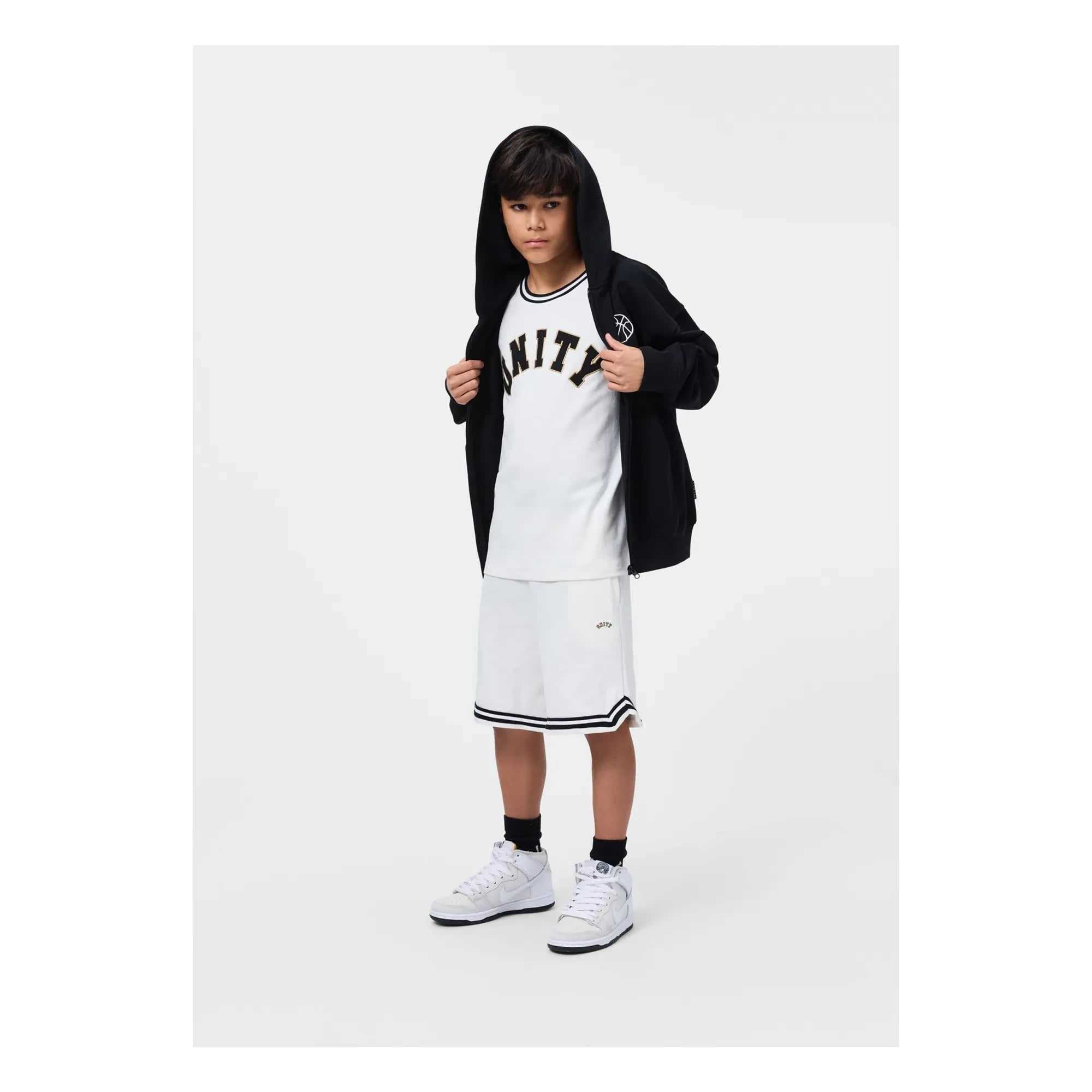 Molo - Marley Basketbol Fermuarlı Sweatshirt | Siyah