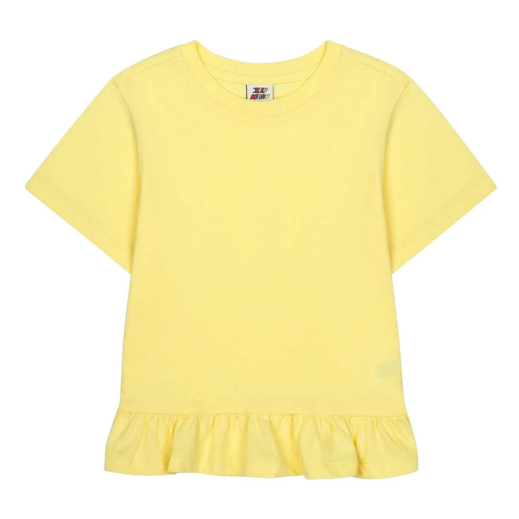 Jelly Mallow - 2'si 1 Arada Çıkarılabilir Tank Top Muz Tişört | Sarı