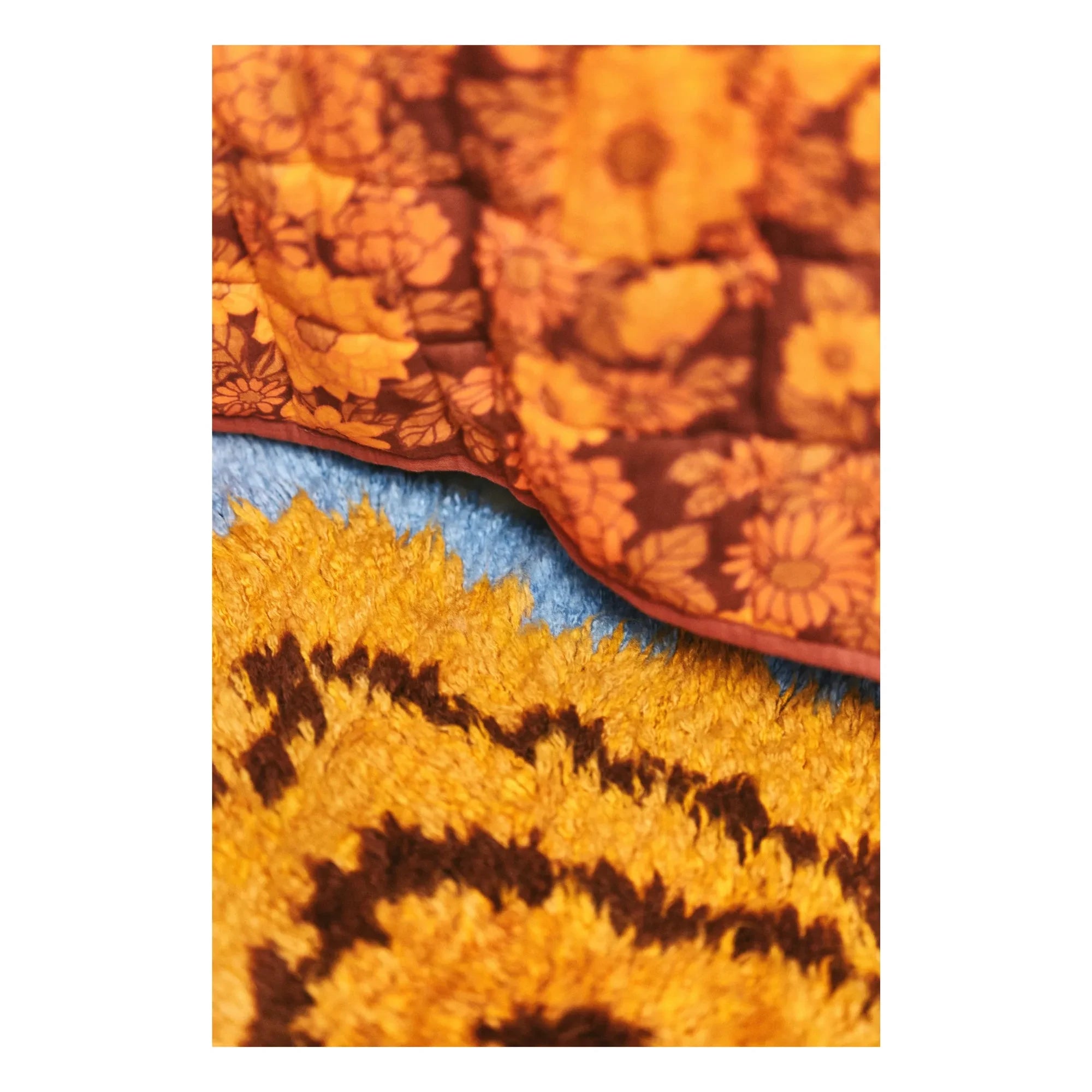 HKliving - Funk wool rug | Honey
