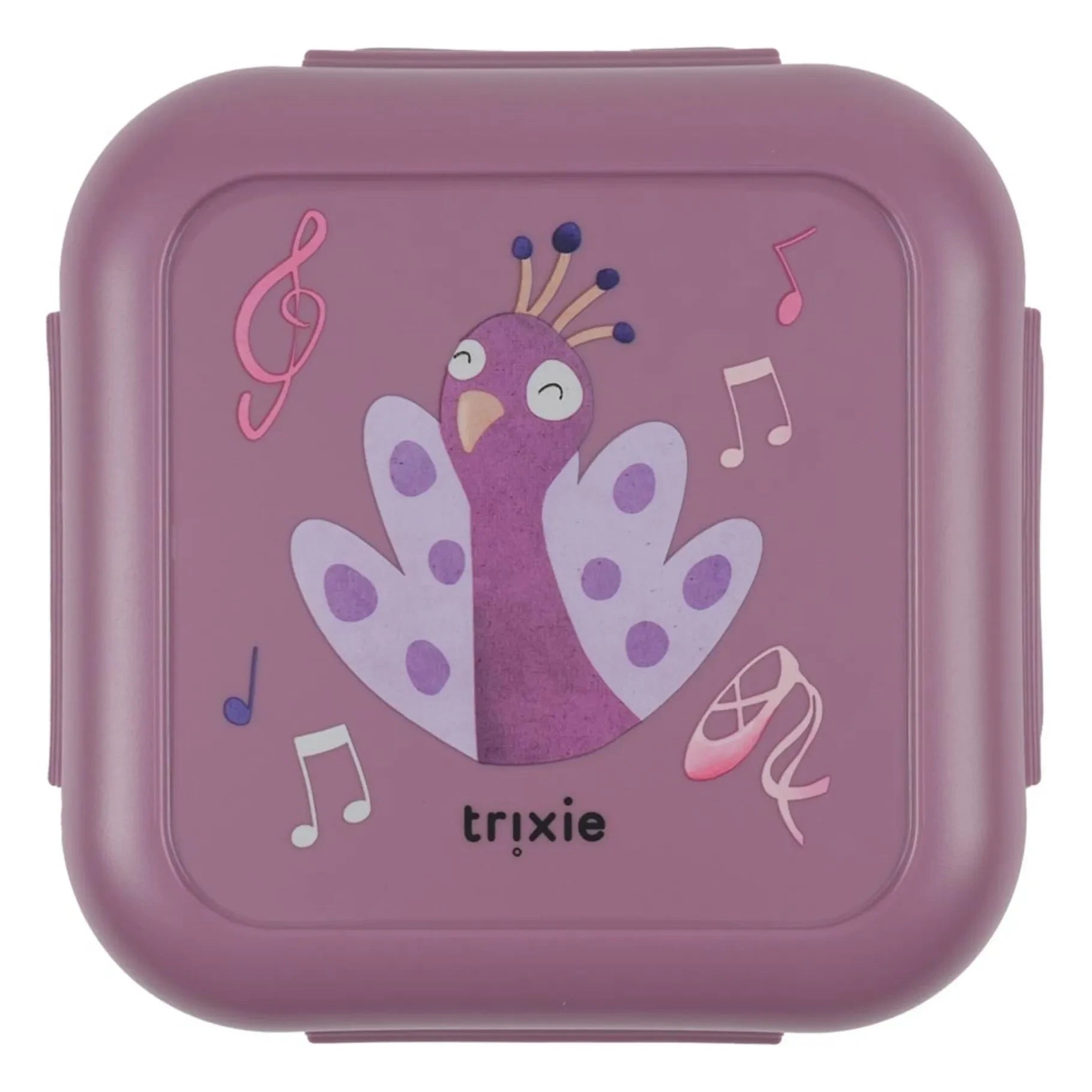 Trixie - Balerin Öğle Yemeği Kutusu Klipsi Mrs. Peacock | Mor