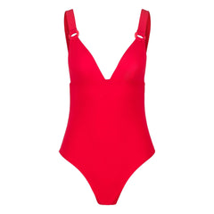 Anja Paris - L'Unique One-Piece Swimsuit | Red