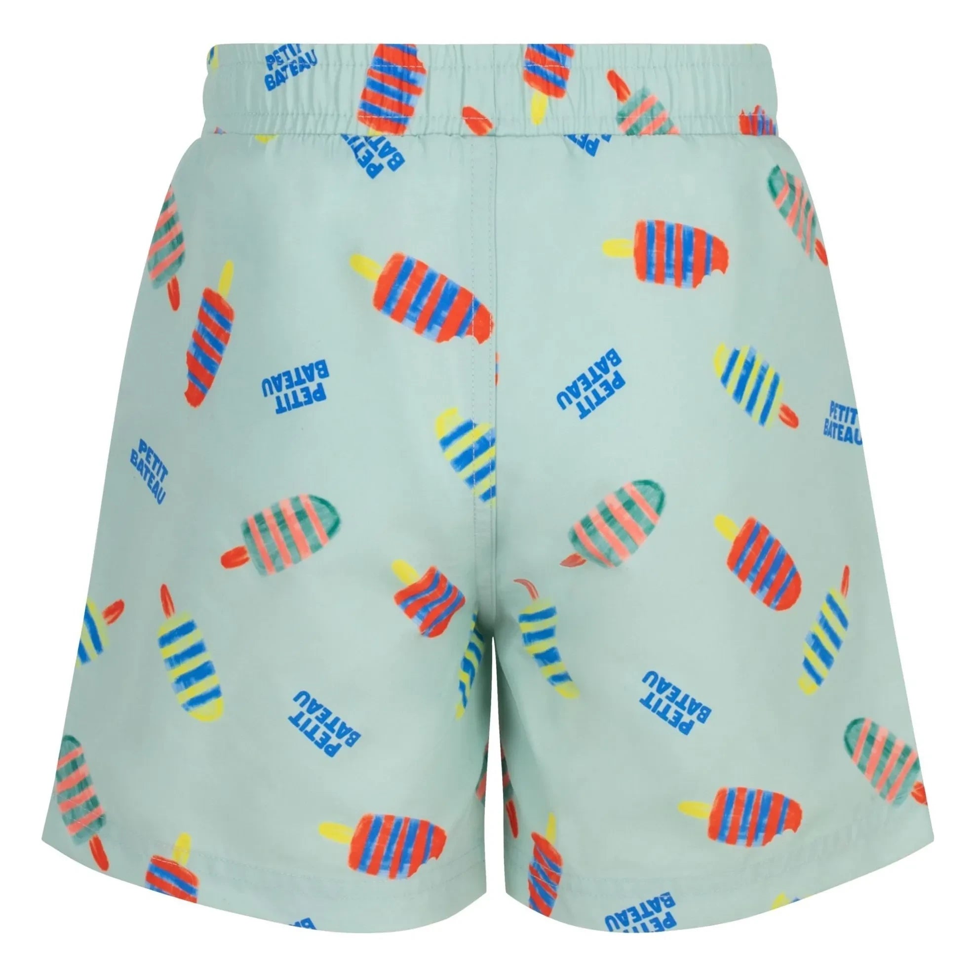 Petit Bateau - Glaces Recycled Fibre Swim Shorts | Turquoise