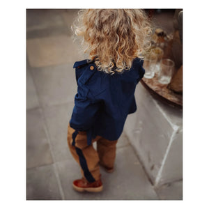 Fliink - Dolly Kontrast Pantolon | Camel