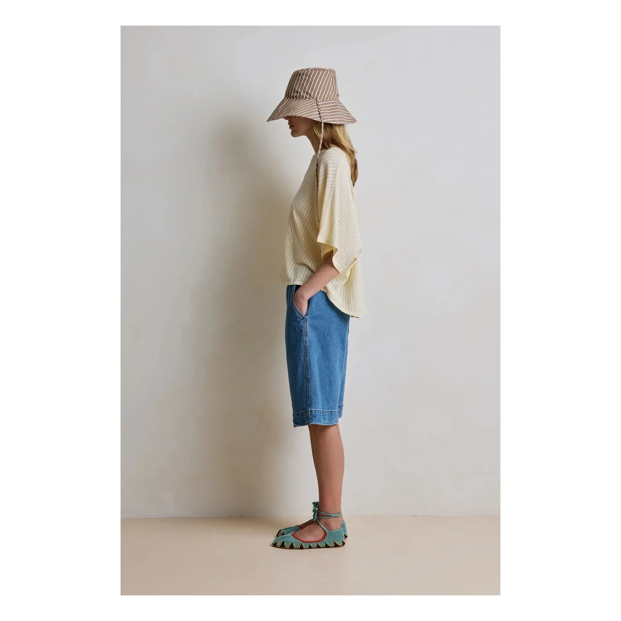 Hod - Coralie Baumwoll-T-Shirt | Creme