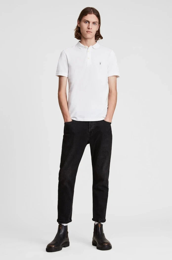 AllSaints REFORM SS Yaka Detaylı Tişört