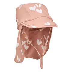 Liewood - Cecilia Hearts UV Protective Hat | Pink
