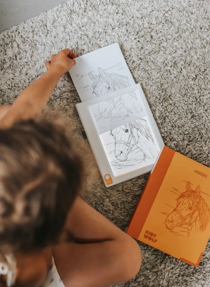 Kidywolf - Kiydraw Pad Nachfüllungen für Pferde (ab 8 Jahren)