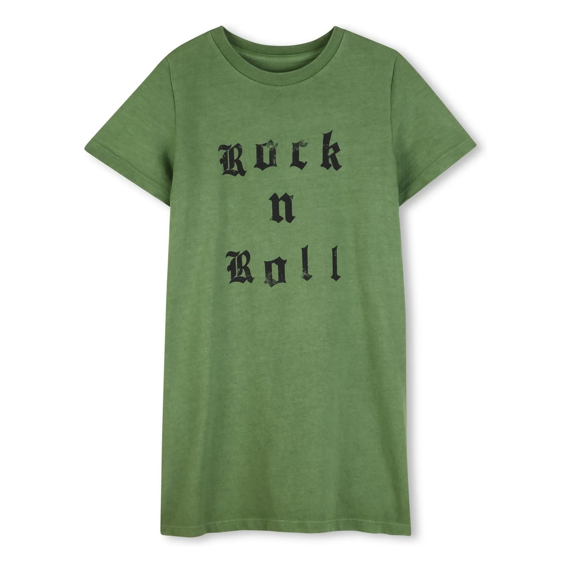 Zadig & Voltaire – Rock N Roll T-Shirt Kleid | Grün