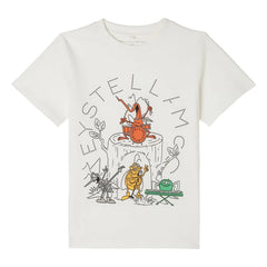 Stella McCartney Kids - Stella Insectes Organic Cotton T-Shirt | Ivory