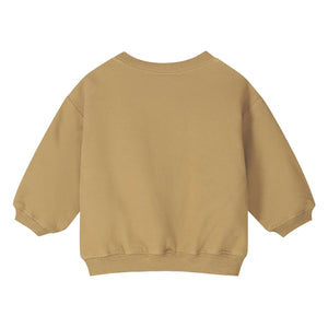 Gray Label - Mini organik pamuklu sweatshirt | Hardal