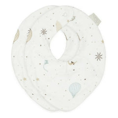 Cam Cam - Dreamland Bandana Bibs - Set of 2 | Light Blue