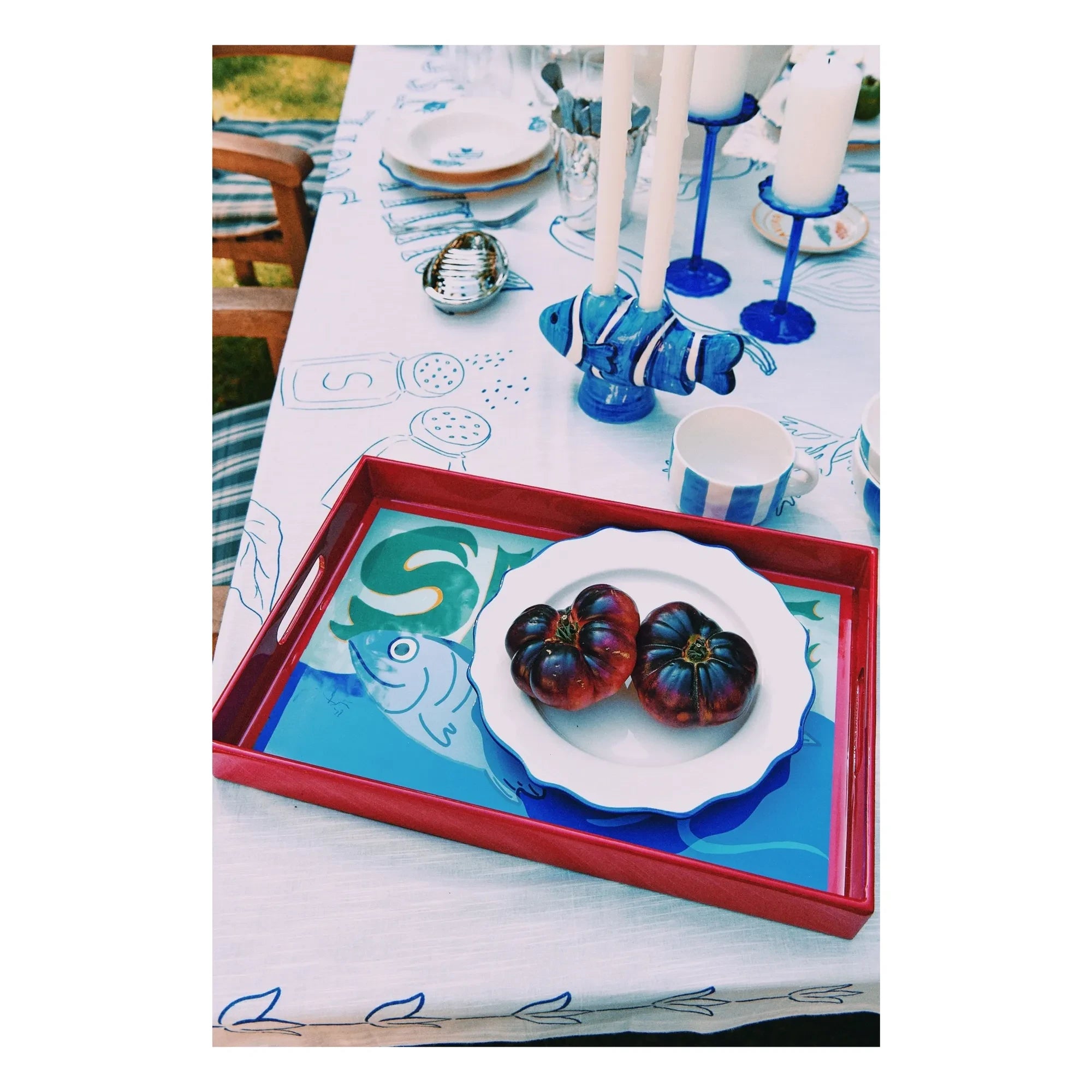 Anna + Nina - Sailor Mug | Blue