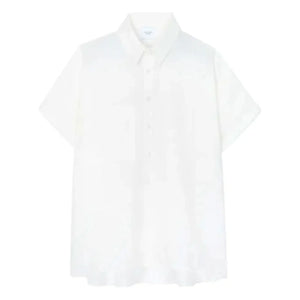 Vanessa Sposi - Short-Sleeve Linen Daily Shirt | Ivory