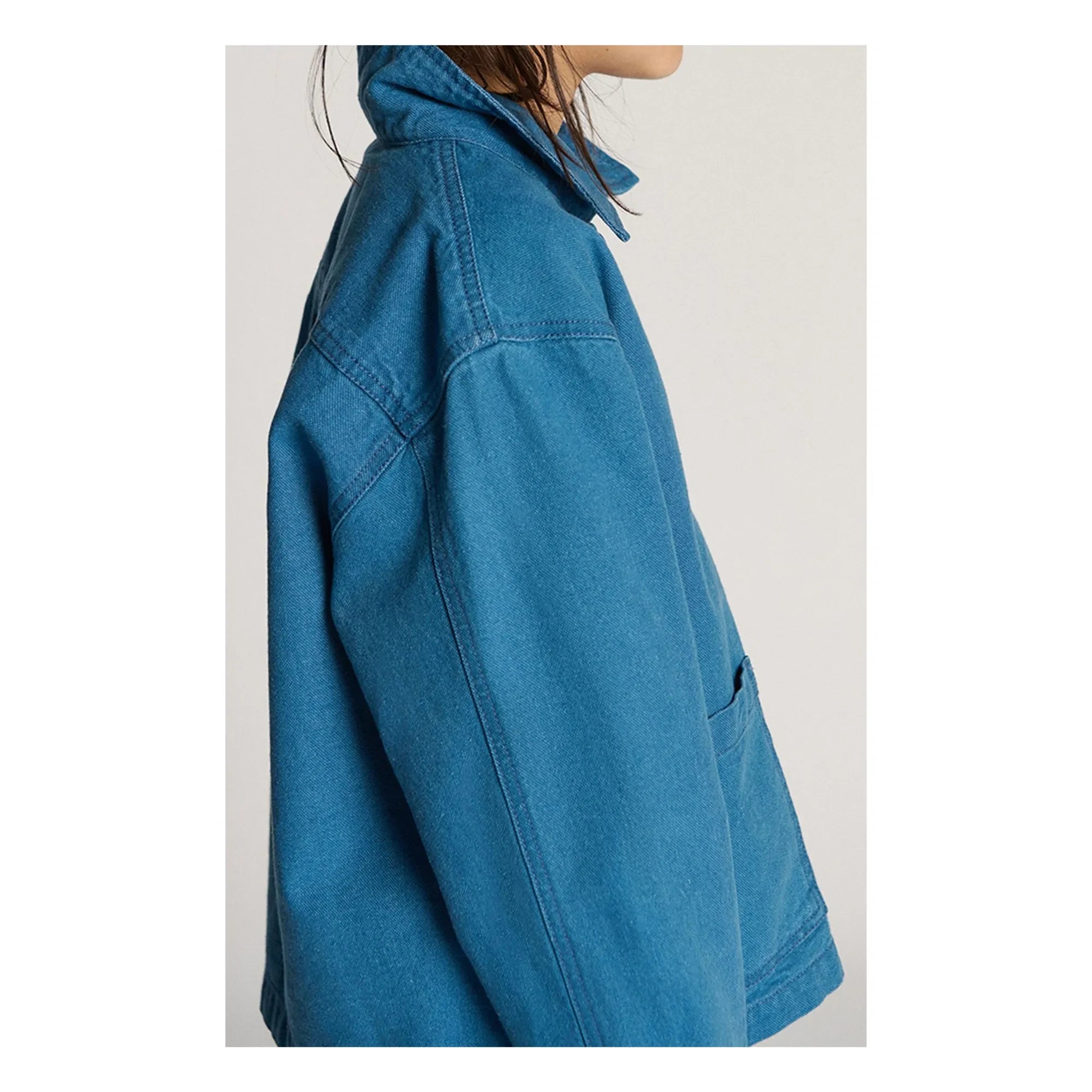 American Vintage - Comow Blazer mit Knöpfen | Blau