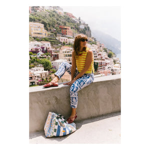 Favorite People - Positano Pants Olives - Women's Collection | Blue