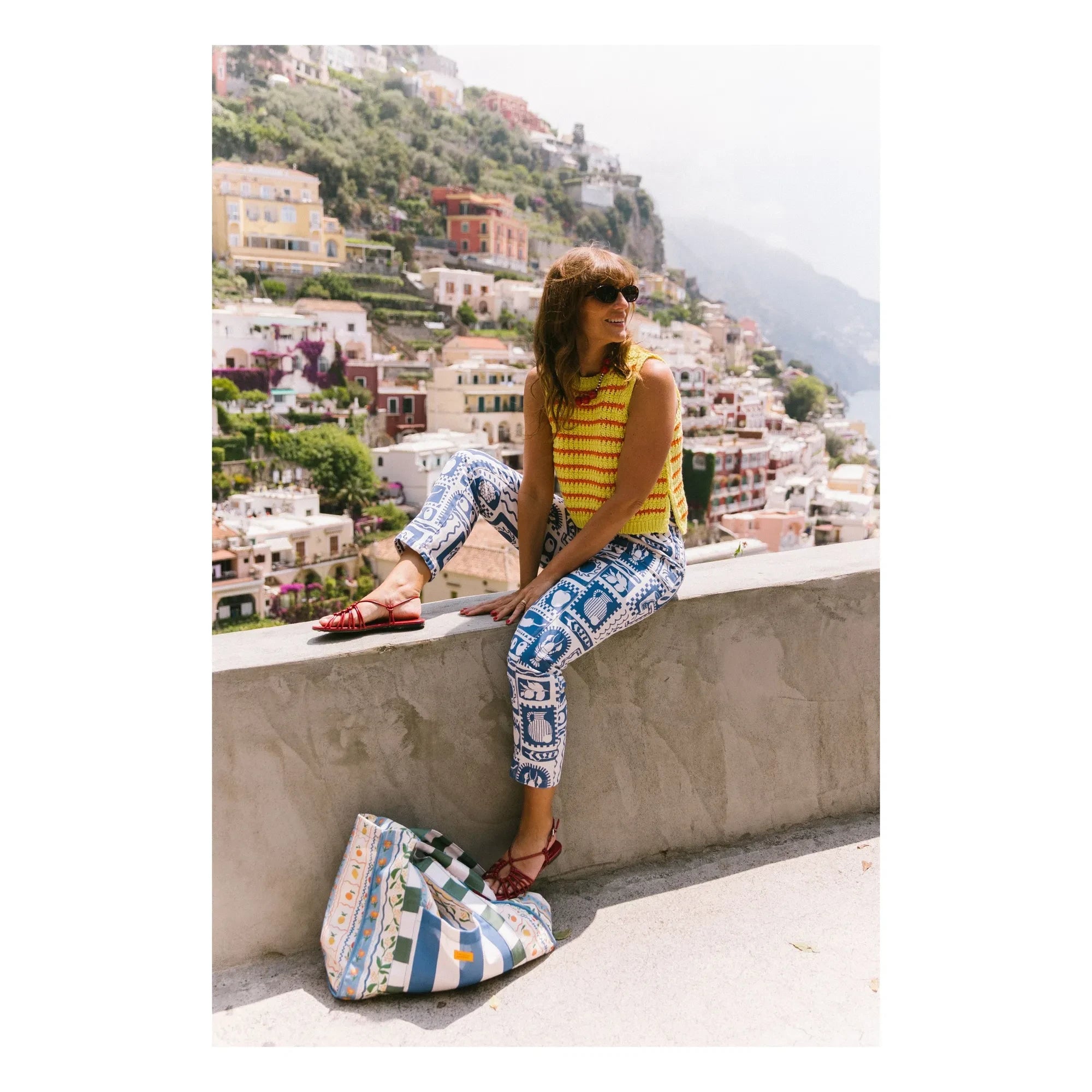 Favorite People - Positano Pants Olives - Women's Collection | Blue
