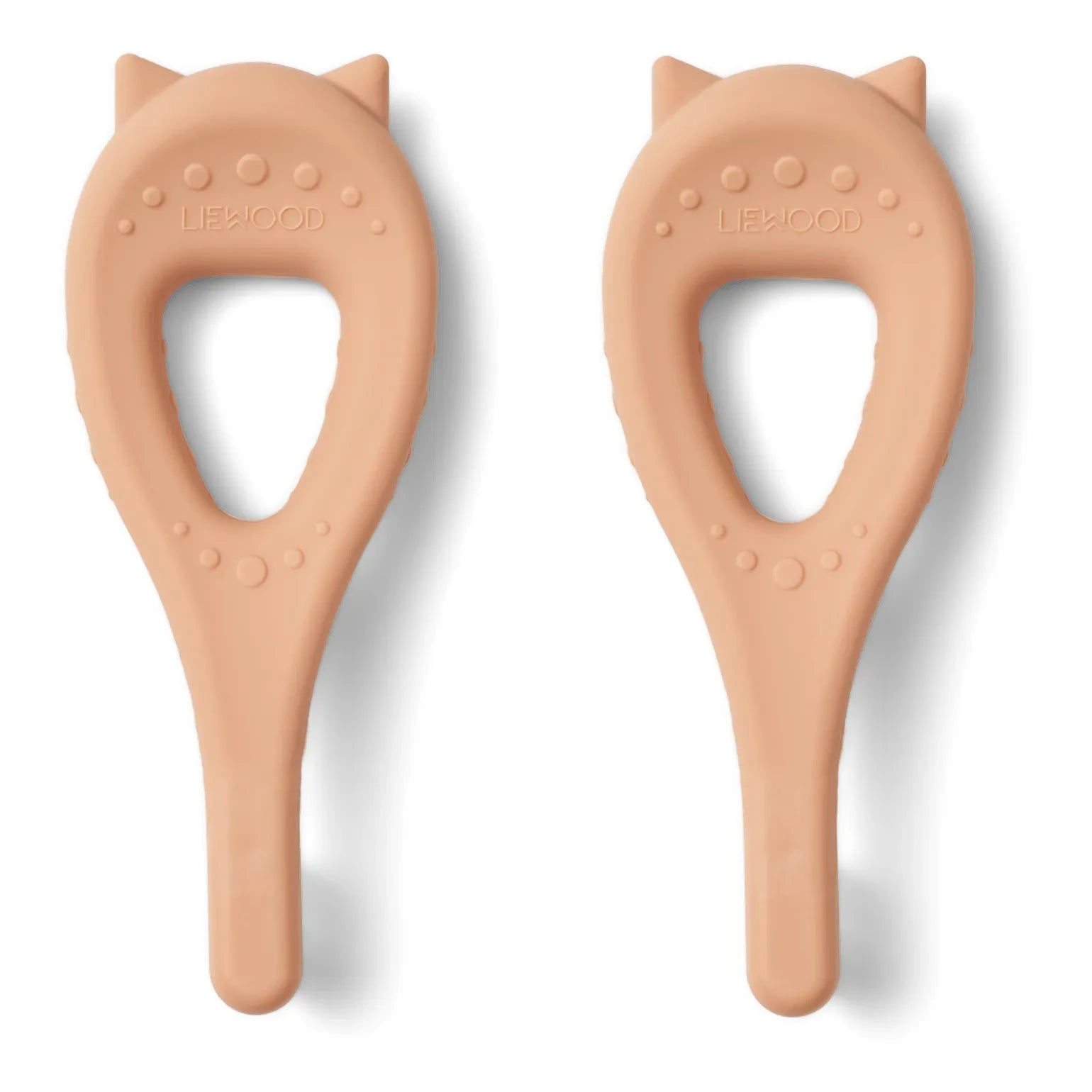 Liewood – Janelle Silikon-Babyzahnbürsten – 2er-Set | Tuscany Rose