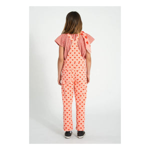Piupiuchick - Twill Kalp Salopet | Pembe