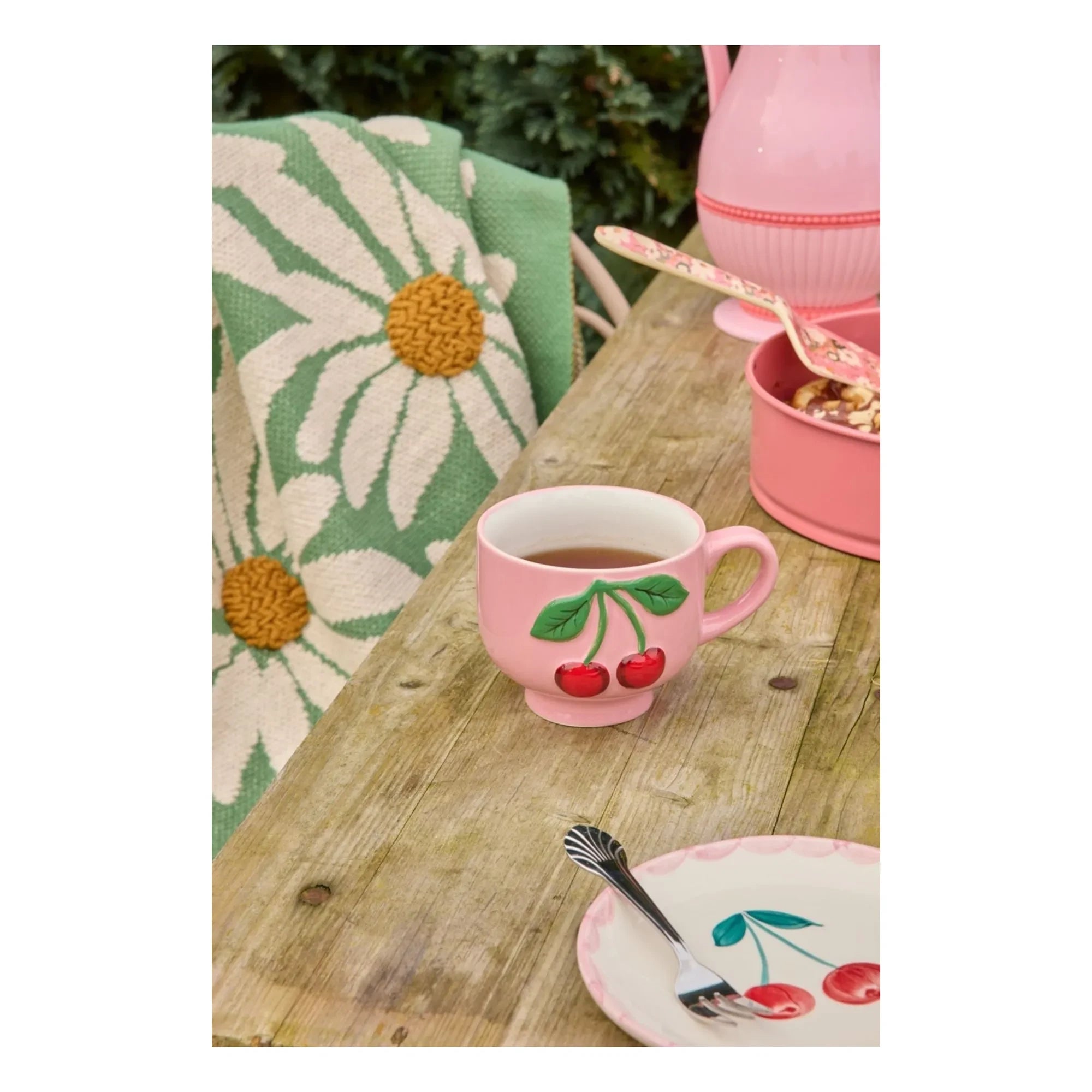Rice - Seramik kupa Cerise | Pembe