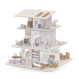 Djeco - DIY - Karton Bebek Evi
