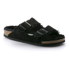 BIRKENSTOCK - Shearling Arizona Sandalen - Erwachsenenkollektion | Schwarz